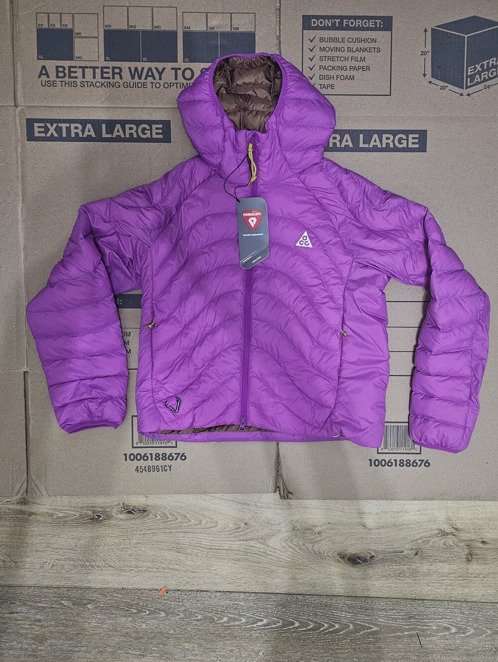Nike Wmn Lava Flow Therma Fit Adv Purple Jacket